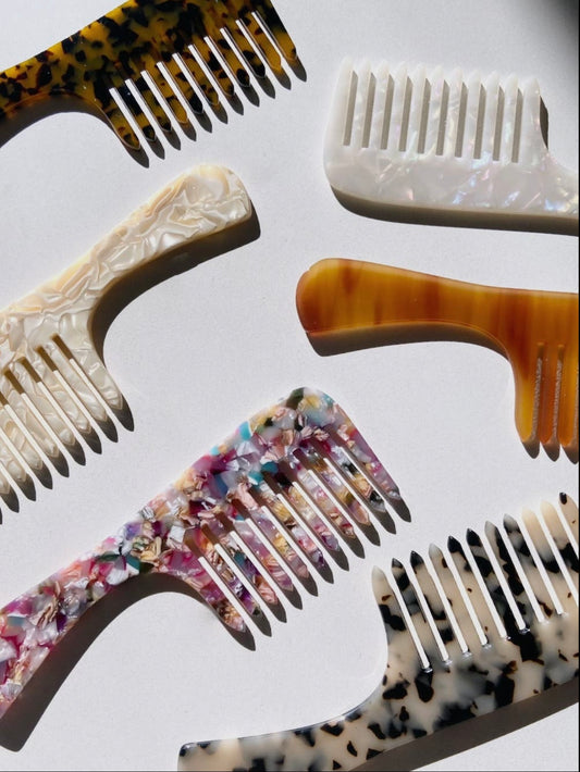 biodegradable beautifully designed hair combs